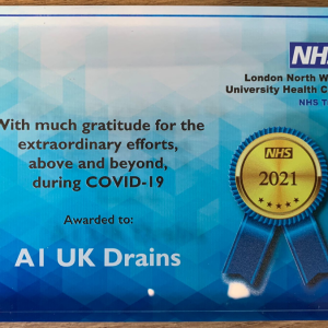 a1-uk-drains-nhs-covid-award